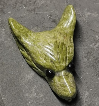 Unakit Wolfskopf Anhänger